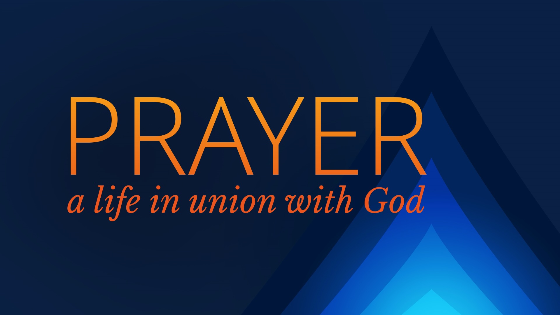 Prayer Pattern – talking with God